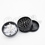 Grinder metal 56 mm 3 part crank arm black 3